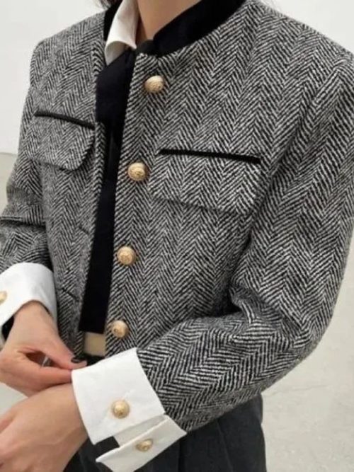 کت زنانه فوتر جناقی مدل A309